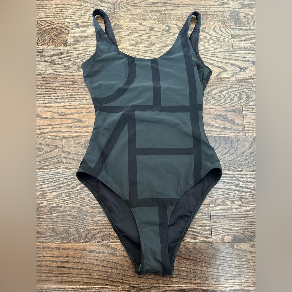 Toteme One Piece Bathingsuit Black Size Small